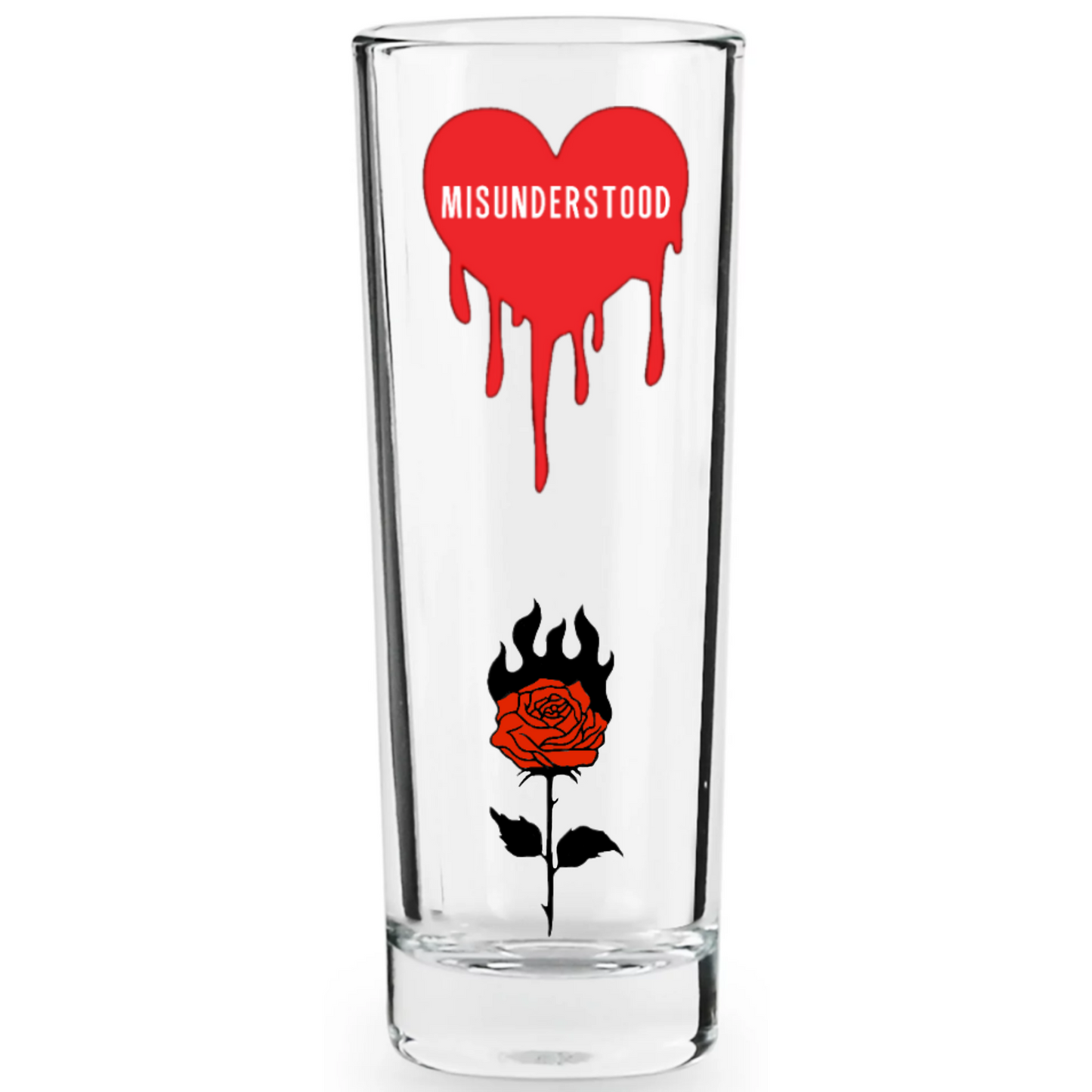 Misunderstood Stylish 2oz Tall Shot Glass